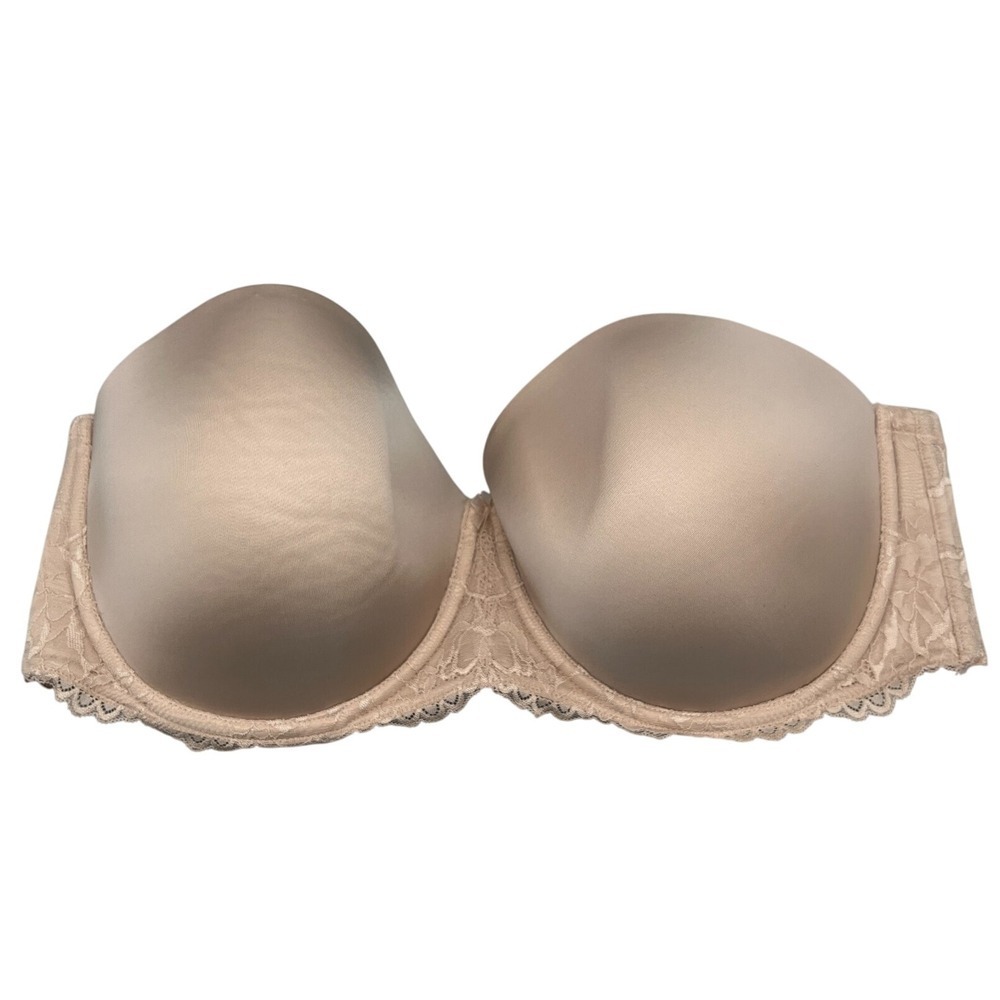 Torrid Curve Bra Womens 42DDD‎ Strapless Lightly Lined Supportive Intimates